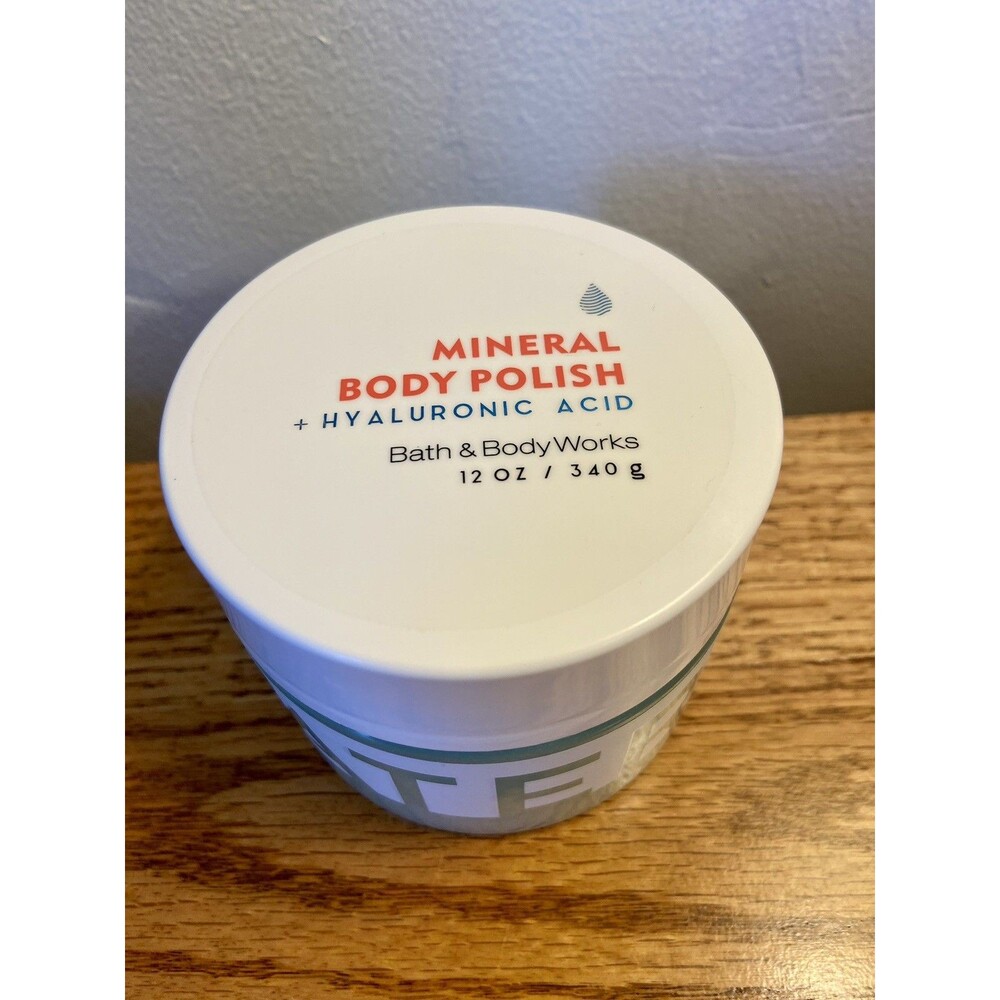 Bath And Body Works Mineral Body Polish & Hyaluronic Acid Body Scrub New 12oz - Picture 5 of 9